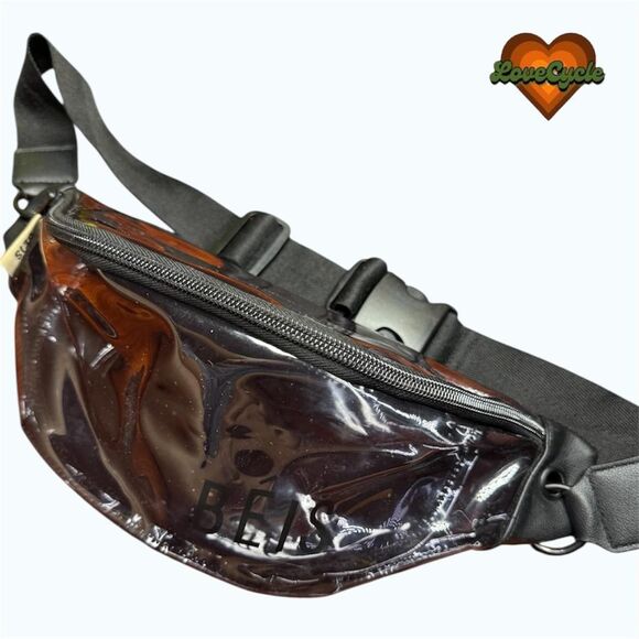 Women's BEIS Clear Concert Sport Waist Bag – One Size - Picture 3 of 7